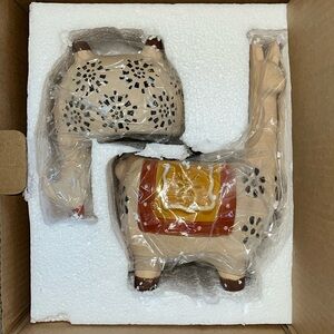 LA JOLIE MUSE Ceramic Animal Succulent Planters